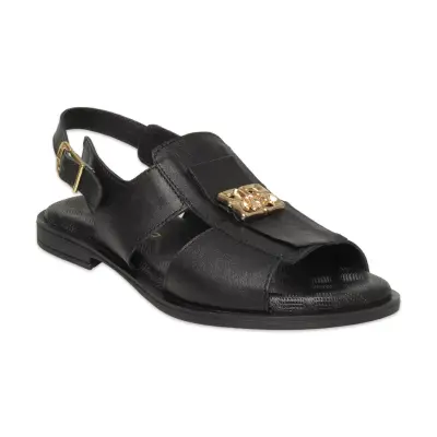 Mammamia D26Ys-2780 Günlük Siyah Kadın Sandalet 