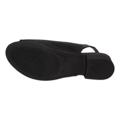 Mammamia D26Ys-2805 Günlük Siyah Kadın Sandalet - 5