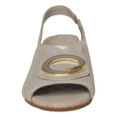 Mammamia D26Ys-2805 Günlük Vizon Kadın Sandalet - 3
