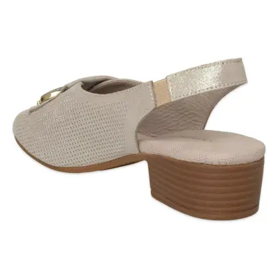 Mammamia D26Ys-2805 Günlük Vizon Kadın Sandalet - 4