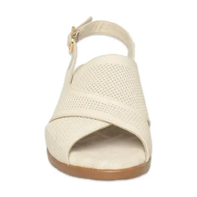Mammamia D26Ys-2840 Günlük Krem Kadın Sandalet - 3