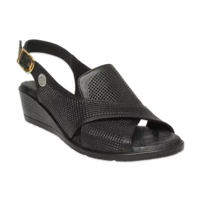 Mammamia D26Ys-2840 Günlük Siyah Kadın Sandalet 