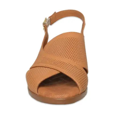 Mammamia D26Ys-2840 Günlük Taba Kadın Sandalet - 3