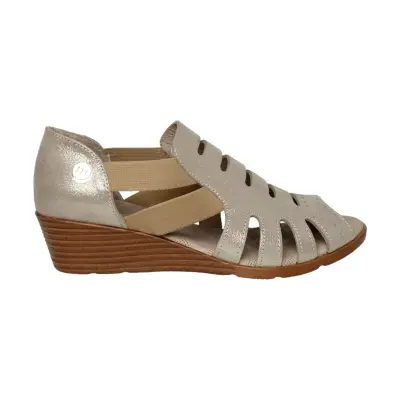 Mammamia D26Ys-2855 Günlük Vizon Kadın Sandalet - Mammamia (1)