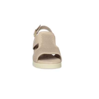 Mammamia D26Ys-2925 Günlük Krem Kadın Sandalet - 3