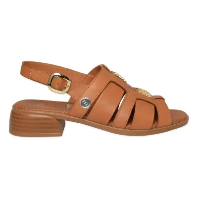 Mammamia D26Ys-5100 Günlük Taba Kadın Sandalet - Mammamia (1)