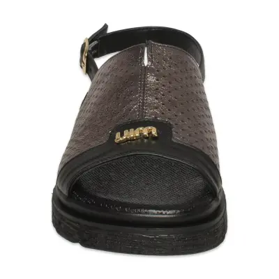 Mammamia D26Ys-5190 Günlük Platin Kadın Sandalet - 3