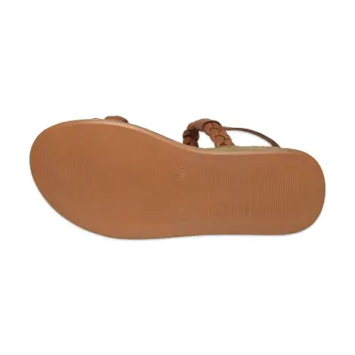 Mammamia D26Ys-5255 Günlük Kahverengi Kadın Sandalet - 5