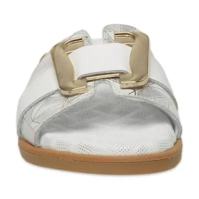 Mammamia D26Yt-1430 Günlük Beyaz Kadın Terlik - 3