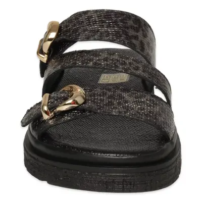 Mammamia D26Yt-6050 Günlük Leopar Kadın Terlik - 3