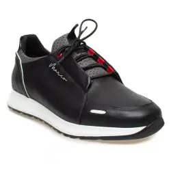 Marcomen 15411M Günlük Sneaker Siyah Erkek Ayakkabı 