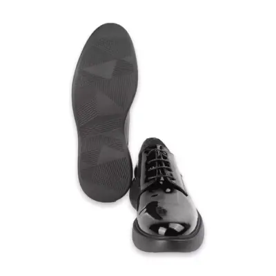 Marcomen 20184 Günlük Siyah Rugan Erkek Ayakkabı - 5