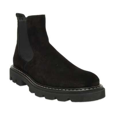 Marcomen 22335 Casual Ithal Süet Siyah Erkek Bot - Marcomen