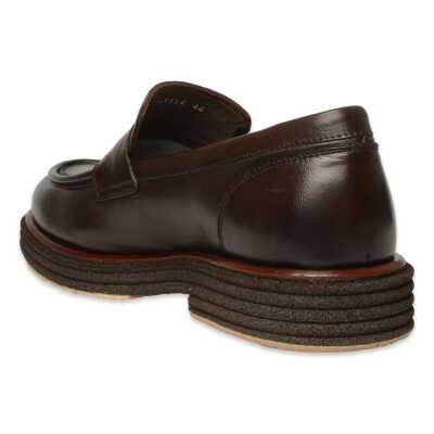 Marcomen 24045 Loafer Kahverengi Erkek Ayakkabı - 4