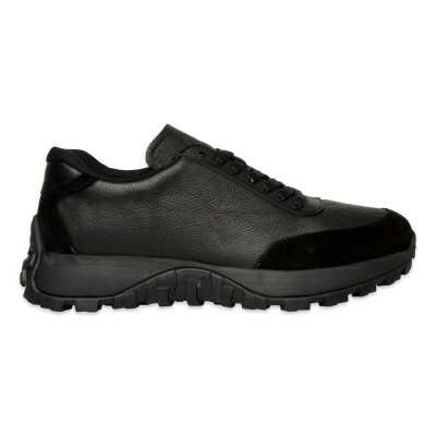 Marcomen 24165 Casual Süet Siyah Erkek Spor Ayakkabı - Marcomen