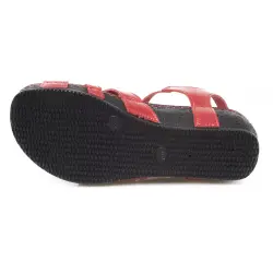 Muya 31116 Z Arizona Casual Günlük Kırmızı Kadın Sandalet - 5