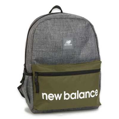 New Balance Anb3401 36X28X13 Nb Backpack Gri-Yeşil Unisex Spor Çanta - New Balance