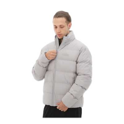 New Balance Mnj3430 Nb Lifestyle Men Jacket Gri Erkek Mont - 3
