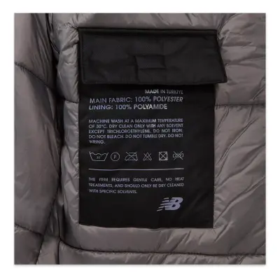 New Balance Mnj3549 Nb Lifestyle Men Jacket Siyah Erkek Mont - 5