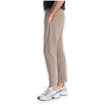 New Balance Mnp3433 Nb Lifestyle Men Pants Bej Erkek Eşofman Altı - 3