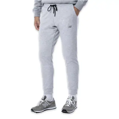 New Balance Mnp3804 Nb Double Face Pants Gri Erkek Eşofman Altı 