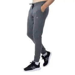 New Balance Mnp3804 Nb Double Face Pants Gri Erkek Eşofman Altı - 3