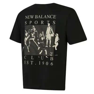 New Balance Mnt3503 Nb Lifestyle Men T Siyah Erkek T-Shirt - New Balance (1)