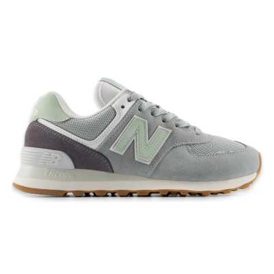 New Balance W574 Nb Lifestyle Women Shoes Gri-Yeşil Kadın Spor Ayakkabı - New Balance