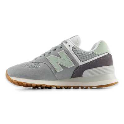 New Balance W574 Nb Lifestyle Women Shoes Gri-Yeşil Kadın Spor Ayakkabı - New Balance (1)
