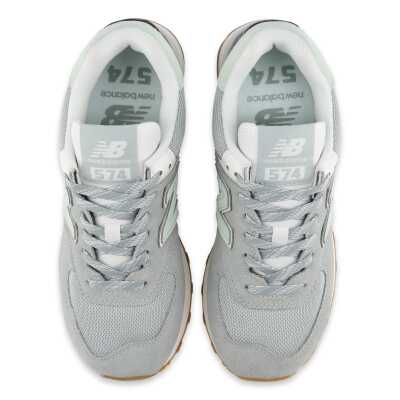New Balance W574 Nb Lifestyle Women Shoes Gri-Yeşil Kadın Spor Ayakkabı - 3