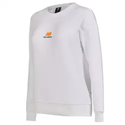 New Balance Wnh1308 Woman Lifestyle Sweat Beyaz Kadın Sweatshirt - 1