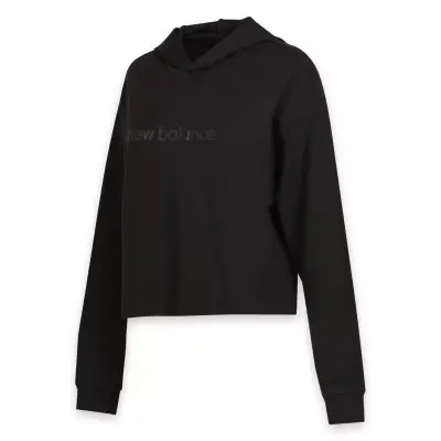 New Balance Wnh3413 Lifestyle Women Sweat Siyah Kadın Sweatshirt - 2