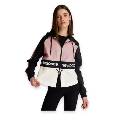 New Balance Wnj1527 Nb Lifestyle Women Jacket Gri Kadın Ceket - New Balance (1)