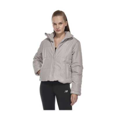 New Balance Wnj3427 Nb Lifestyle Women Jacket Mont Gri Kadın Mont - 1