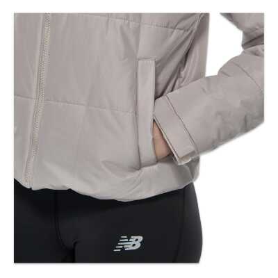 New Balance Wnj3427 Nb Lifestyle Women Jacket Mont Gri Kadın Mont - 5