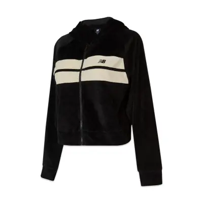 New Balance Wnj3506 Nb Lifestyle Women Full Zip Siyah Kadın Ceket - 5