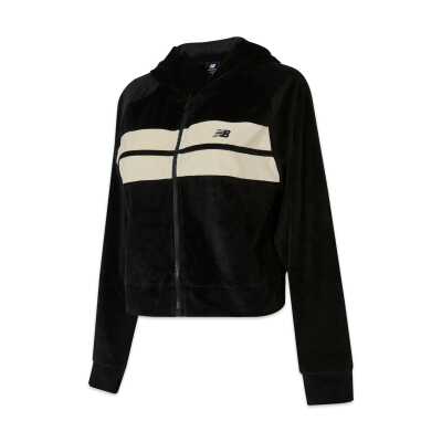 New Balance Wnj3506 Nb Lifestyle Women Full Zip Siyah Kadın Ceket - 3