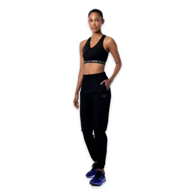 New Balance Wnp1298 Nb Womens Lifestyle Pants Siyah Kadın Eşofman Altı - 5