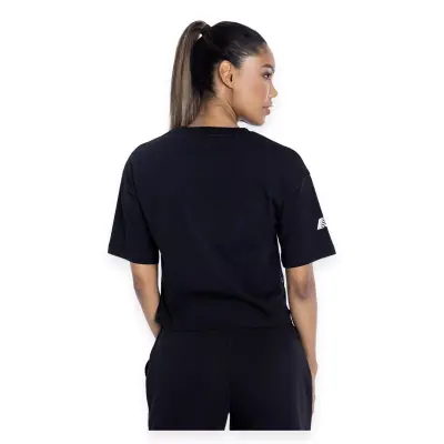 New Balance Wnt1340 Nb Lifestyle Women Siyah Kadın T-Shirt - 3