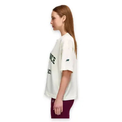New Balance Wnt1402 Nb Lifestyle Women T Beyaz Kadın T-Shirt - 2