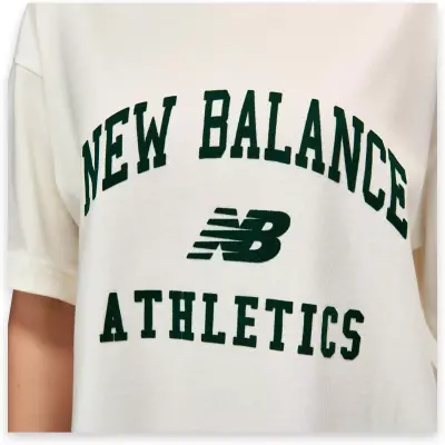 New Balance Wnt1402 Nb Lifestyle Women T Beyaz Kadın T-Shirt - 5