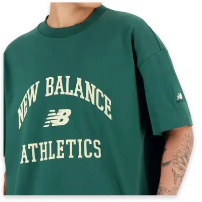 New Balance Wnt1402 Nb Lifestyle Women T Yeşil Kadın T-Shirt - 4