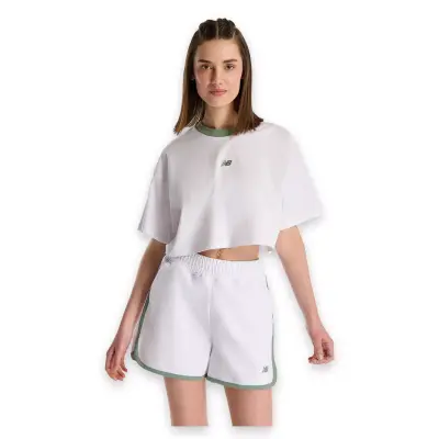 New Balance Wnt1515 Nb Lifestyle Women T Beyaz Kadın T-Shirt - 1