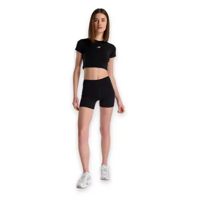 New Balance Wnt1534 Nb Lifestyle Women T Siyah Kadın T-Shirt - 5