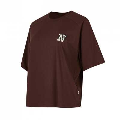 New Balance Wnt3625 Nb Lifestyle Women T Kahverengi Kadın T-Shirt - New Balance