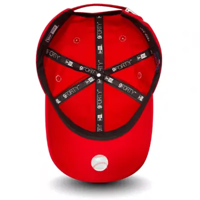 New Era 11198848 Mlb Flawless Logo Basic 940 Neyyan Cap Kırmızı Unisex Şapka - 3