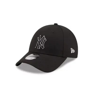 New Era 60184647 Pop Outline 9Forty Neyyan Siyah Unisex Şapka - 1