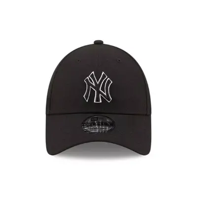 New Era 60184647 Pop Outline 9Forty Neyyan Siyah Unisex Şapka - NEW ERA (1)