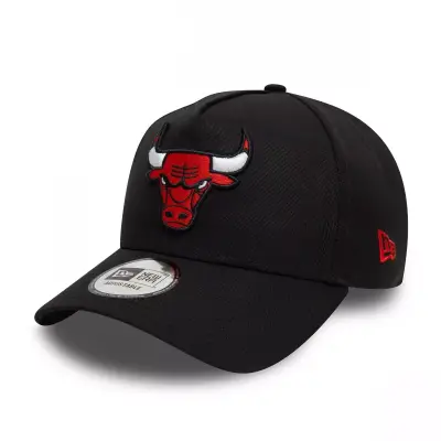 New Era 60595220 Nba Patch Eframe Cap Siyah-Kırmızı Unisex Şapka 