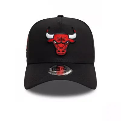 New Era 60595220 Nba Patch Eframe Cap Siyah-Kırmızı Unisex Şapka - 3